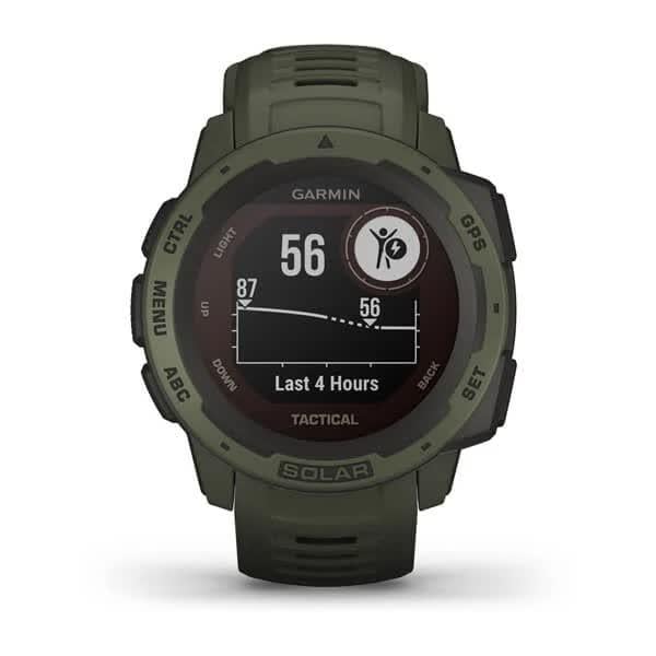 Смарт-часы армейские Garmin Instinct Solar Tactical Edition Moss (010-02293-04) - фото 5