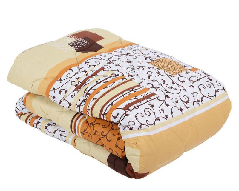 Одеяло евро из овечьей шерсти Лери Макс Gold Абстракция