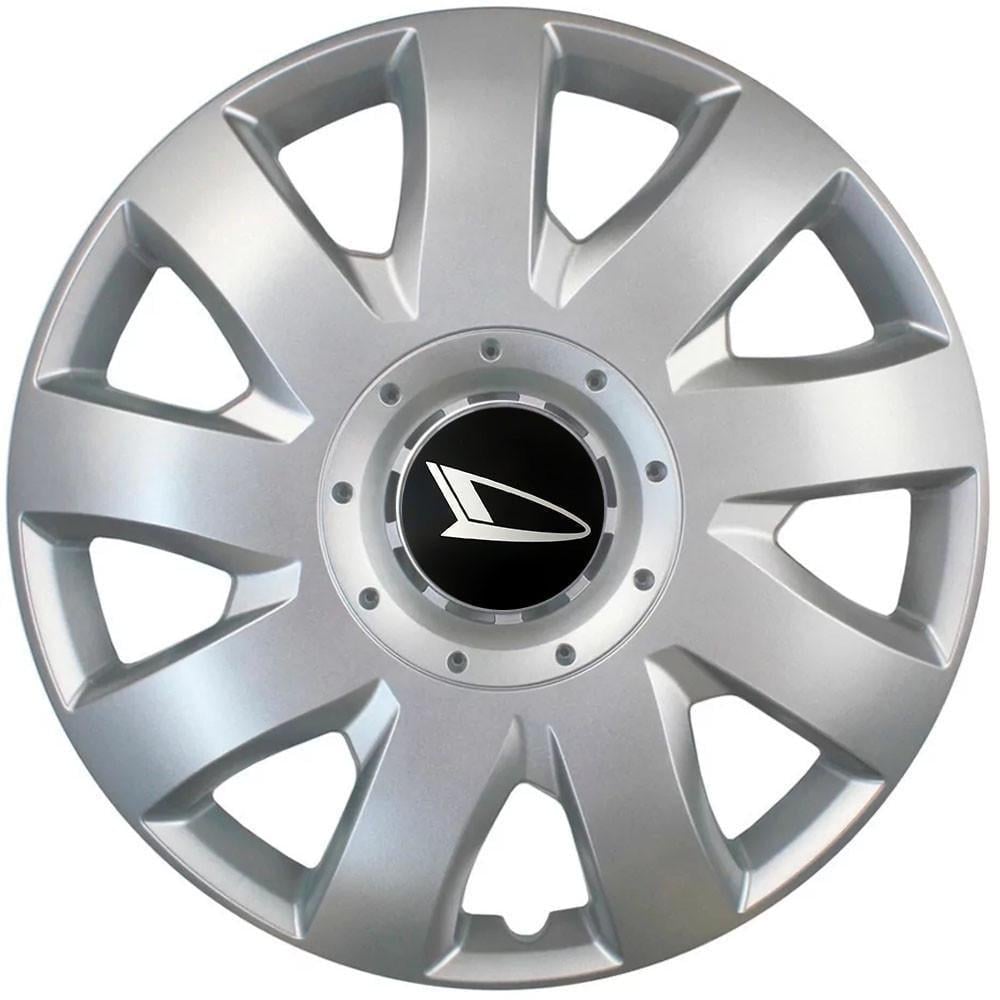 Колпаки SJS 311 с логотипом Daihatsu R15 4 шт. Серебряный (2654555254)