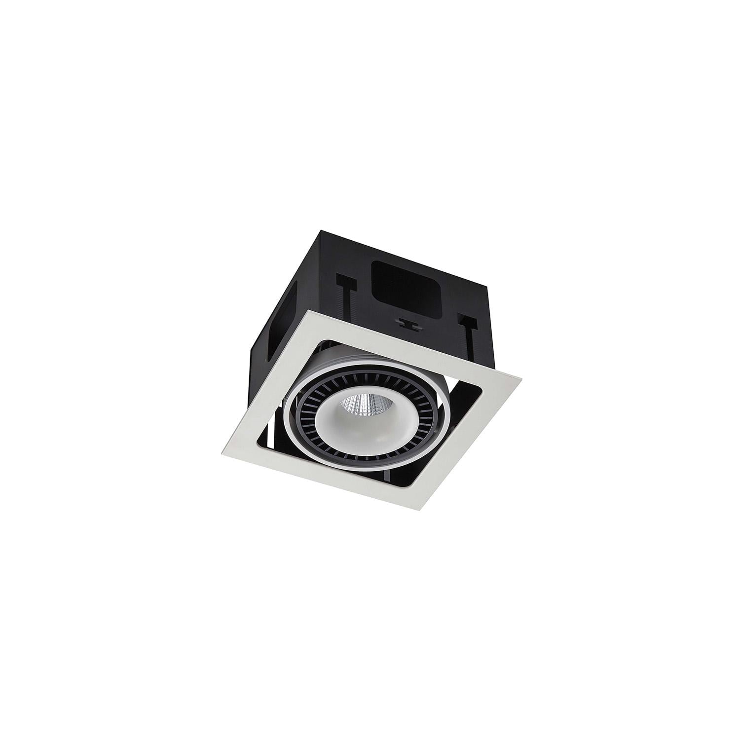 Светильник точечный RGL7116-1 1x18 W WH+BK 3000K (9318841)