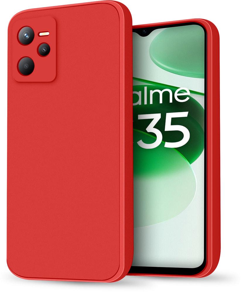 Силиконовый чехол HardCorner для Realme C35 Red (30670-2D)