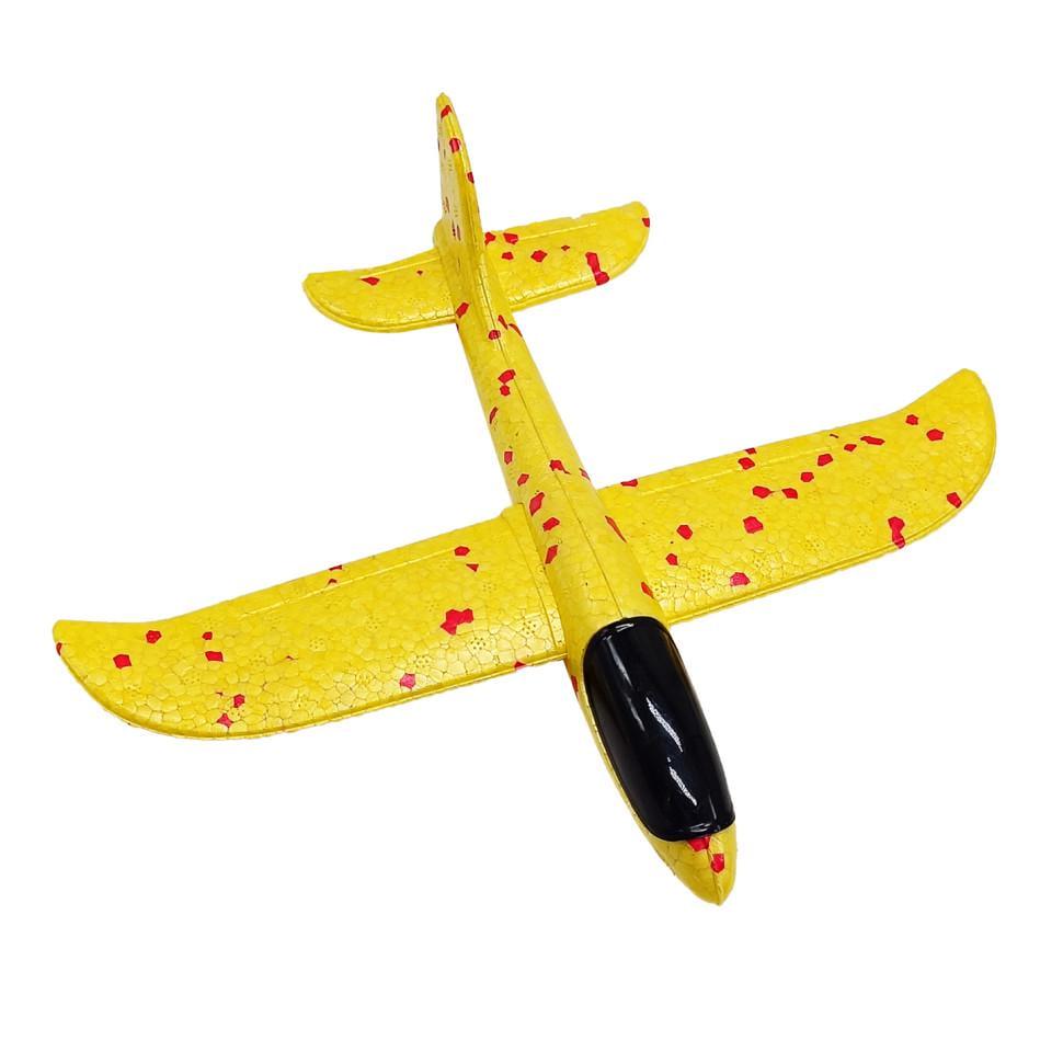 Дитячий ігровий Літак-планер C28004 метальний 38 см Yellow (26320019)