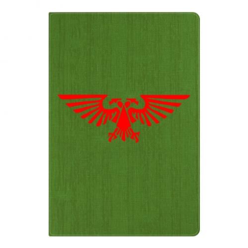 Блокнот Imprerium Warhammer 40000 Red logo А5 в линию 112 страниц 70 г/м2 Зеленый (2636204-10-25122) - фото 1