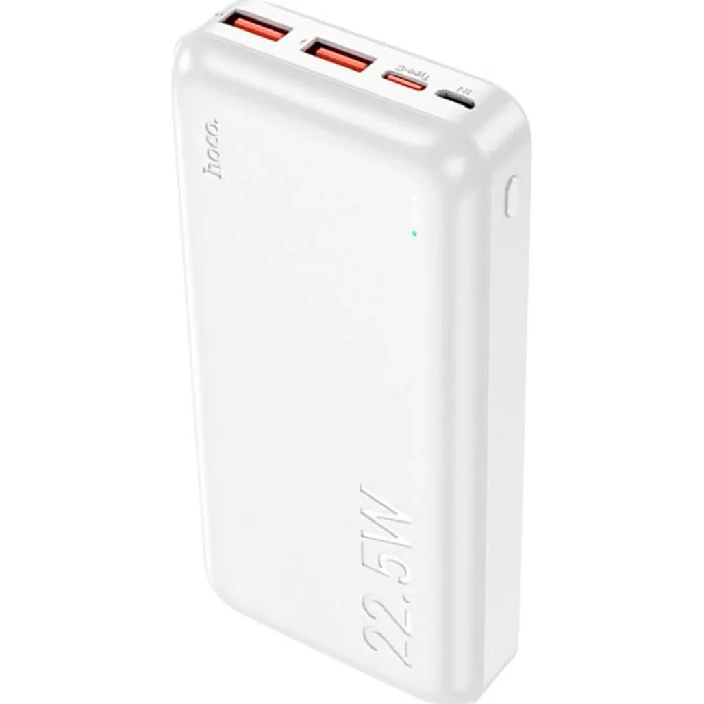 Внешний аккумулятор Hoco J101A Astute 20000 mAh 22,5W White