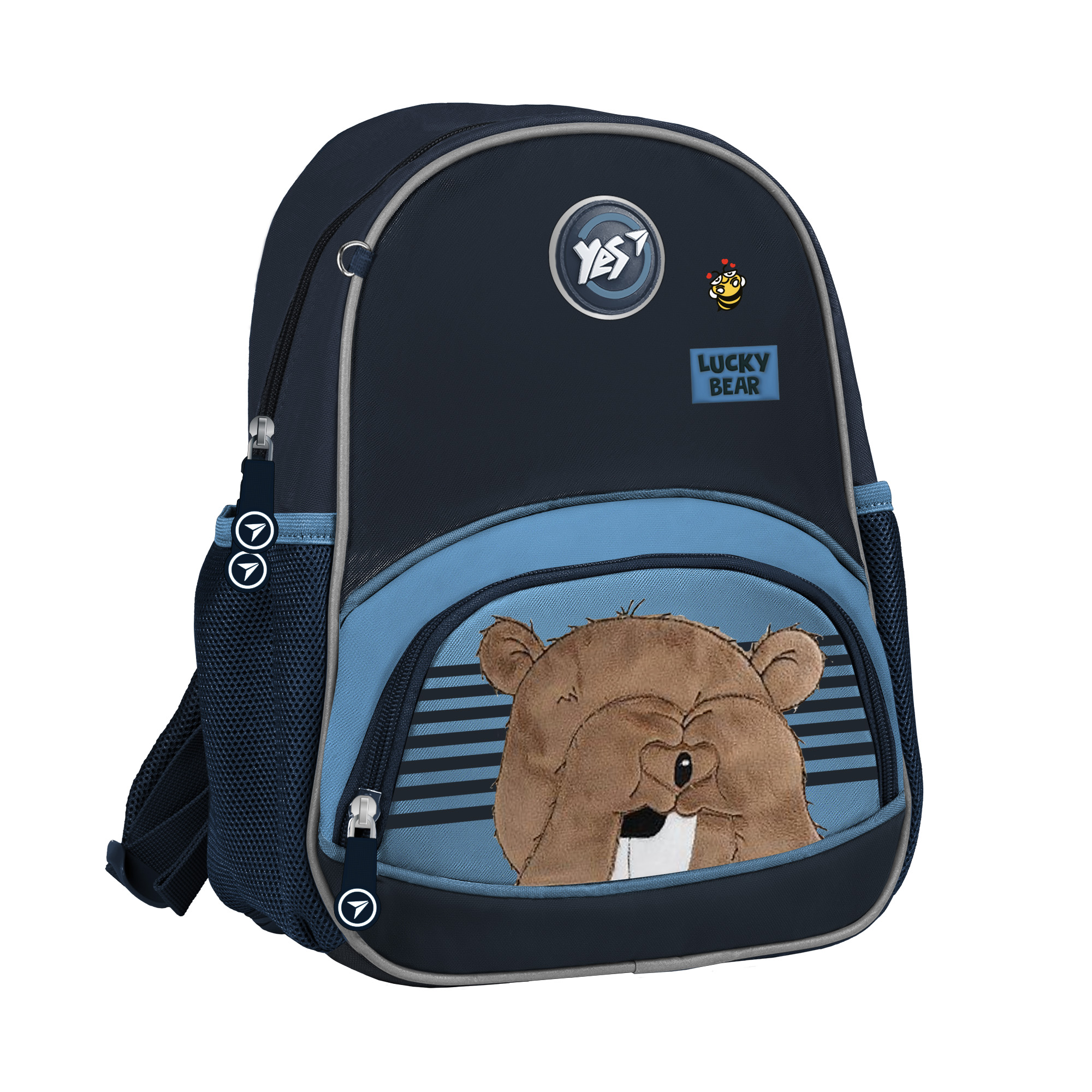Рюкзак дитячий YES K-34 Lucky Bear 30,5х21,5х11 см Синій (550027)
