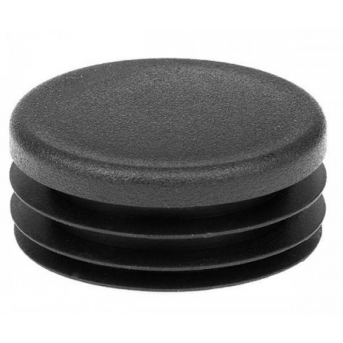 Заглушка круглая Термопласт d 45 мм Черный (713464)