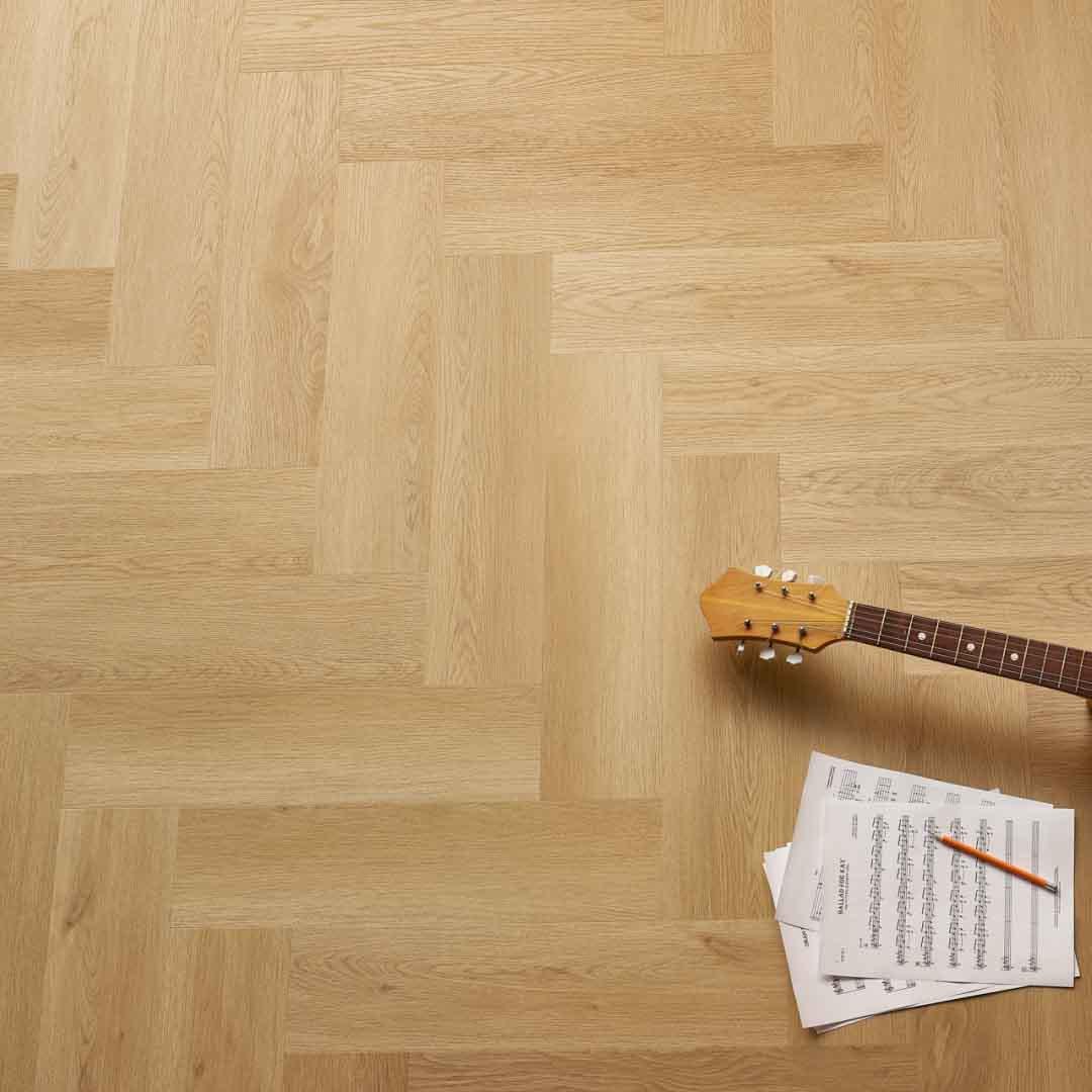 Пол виниловый SPC AFIRMAX Arbiton Herringbone Hartford Oak HB 41825