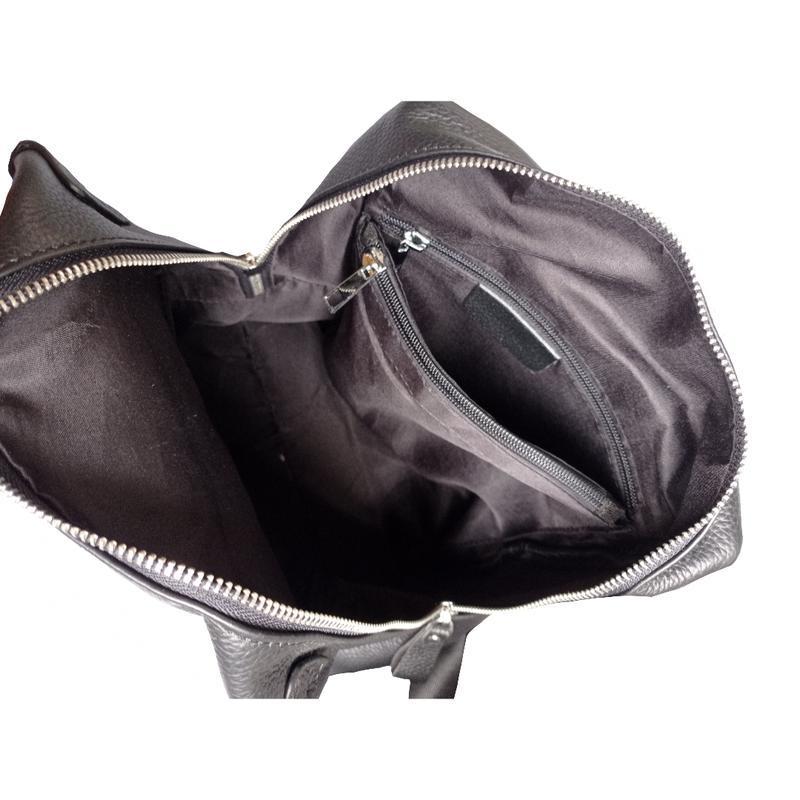 Рюкзак женский городской кожаный 027ВА Черный (686679280) - фото 4 Рюкзак женский городской кожаный 027ВА Черный (686679280) - фото 4