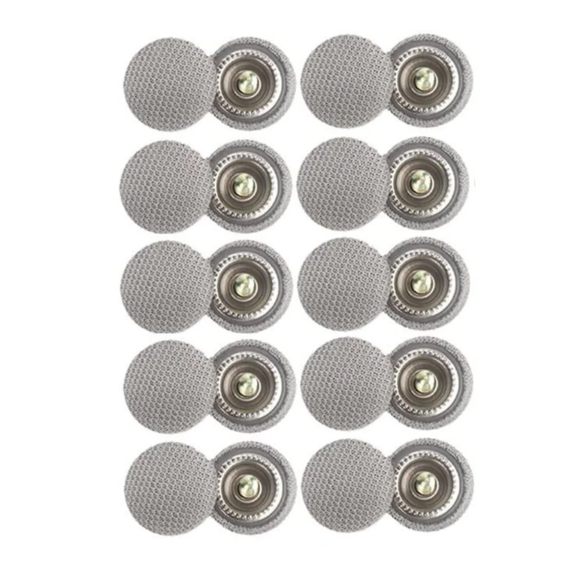 Кнопки для фіксації обшивки стелі автомобіля RinerClips 20 шт. Сірий (2472)