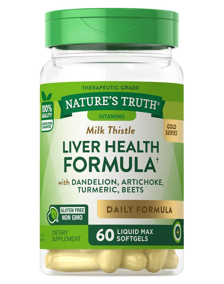 Поддержка печени Nature's Truth Liver Health Formula 60 softgels