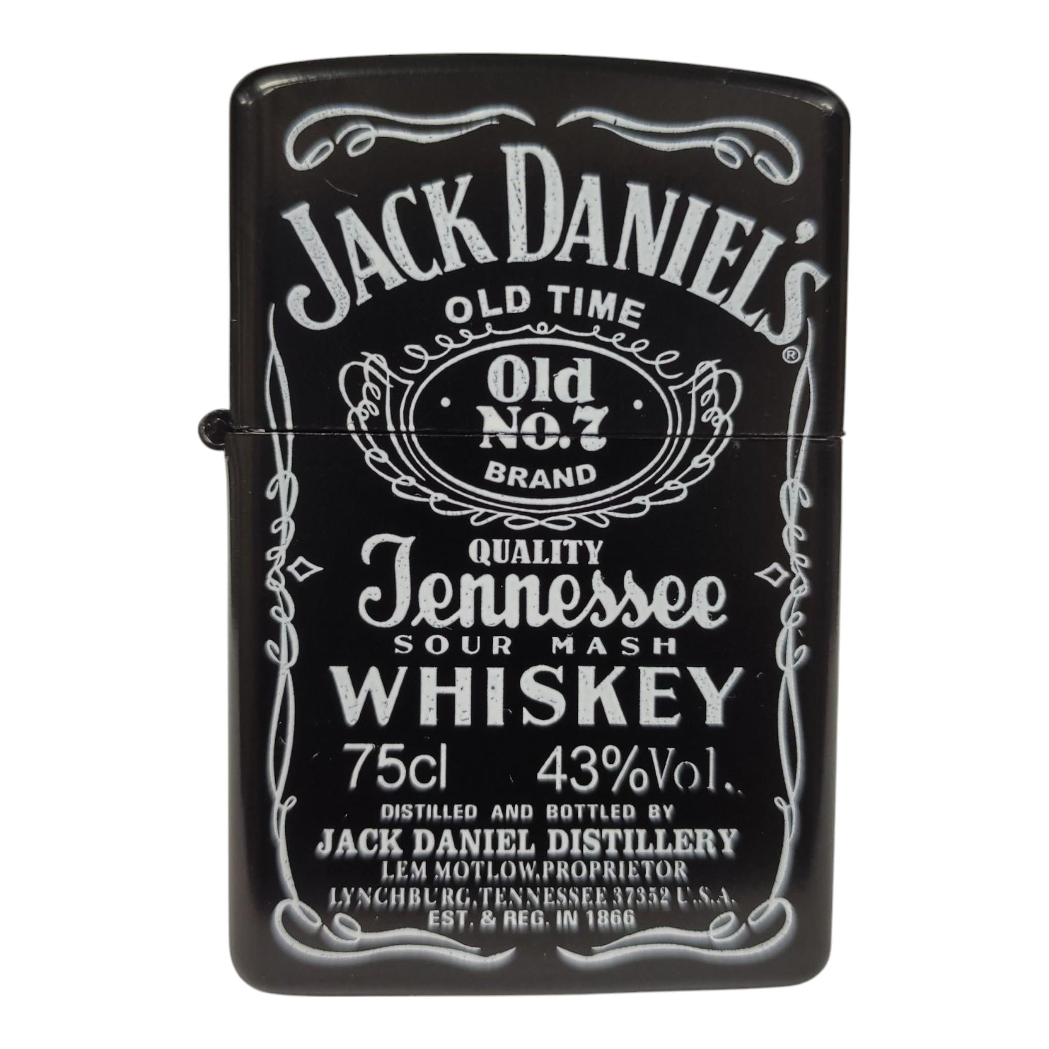 Зажигалка бензиновая Jack Daniel's HL-465 в подарочной упаковке Black (26154601)