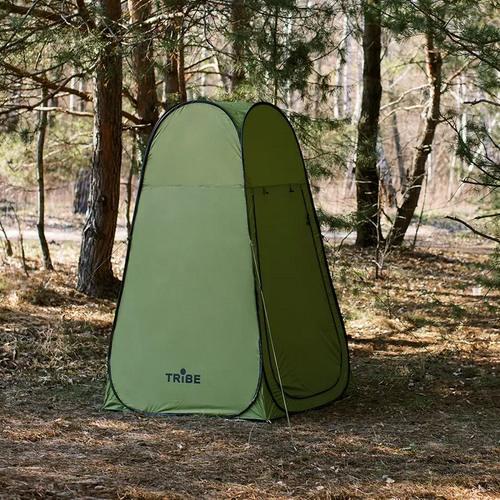 Туристичний намет душ-туалет Tribe Shower Lite T-AC-0002 1-о місний напівавтомат Оливковий - фото 8 Туристичний намет душ-туалет Tribe Shower Lite T-AC-0002 1-о місний напівавтомат Оливковий - фото 8
