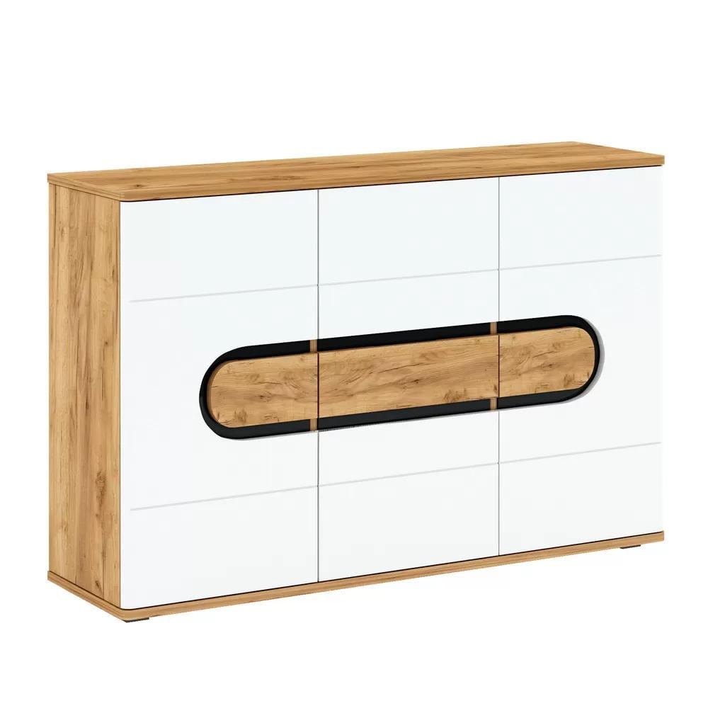 Комод RODAN E Белый/Дуб (739565)