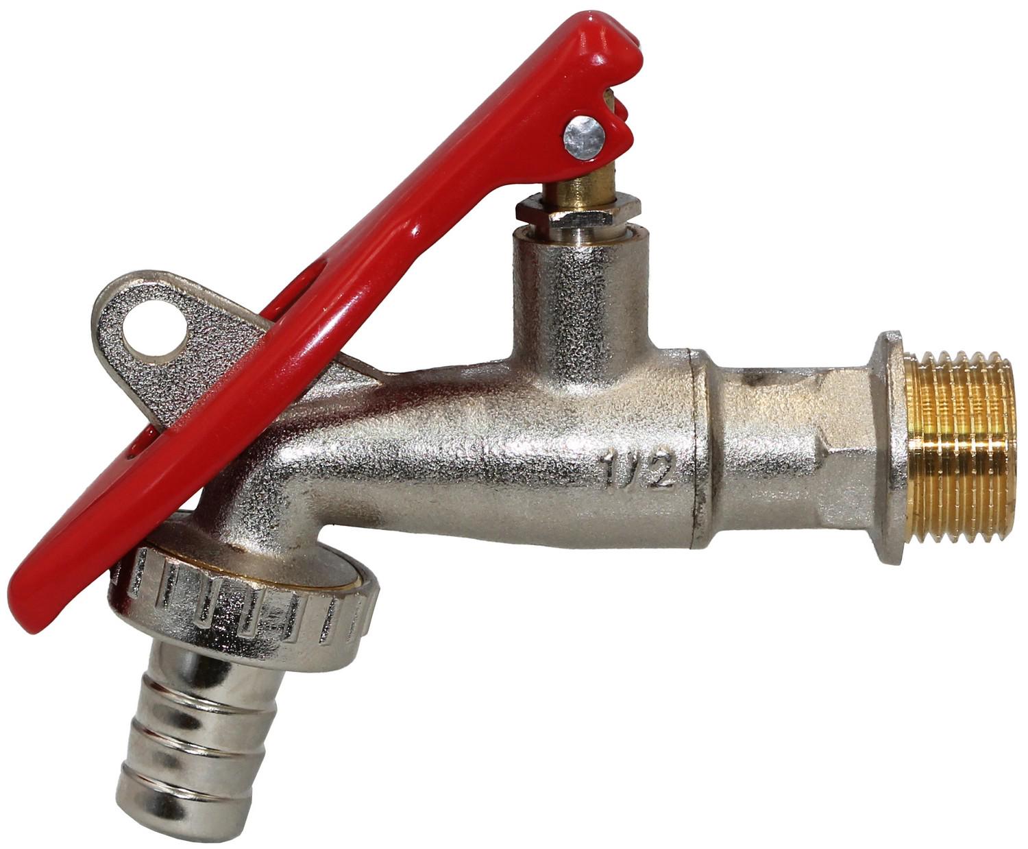 Кран поливочный KOER KR.249 1/2" с ушком под замок (KR3072)