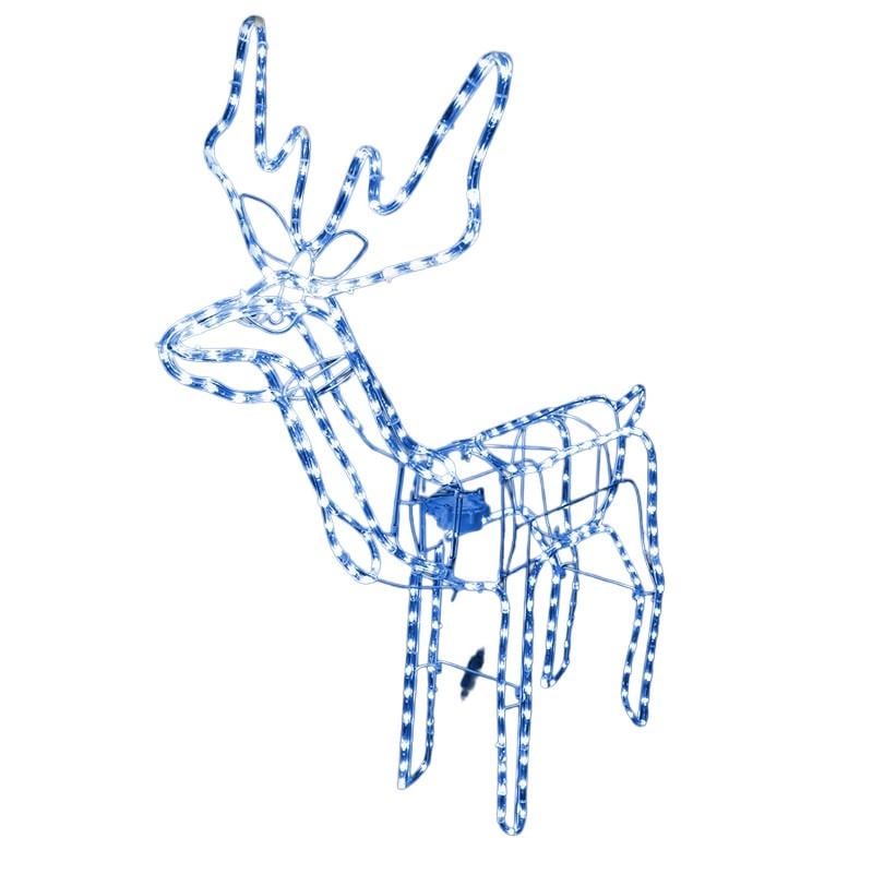 Фігурка новорічна Олень E25A1 300 світлодіодів Синій (2371523730_kala_2)