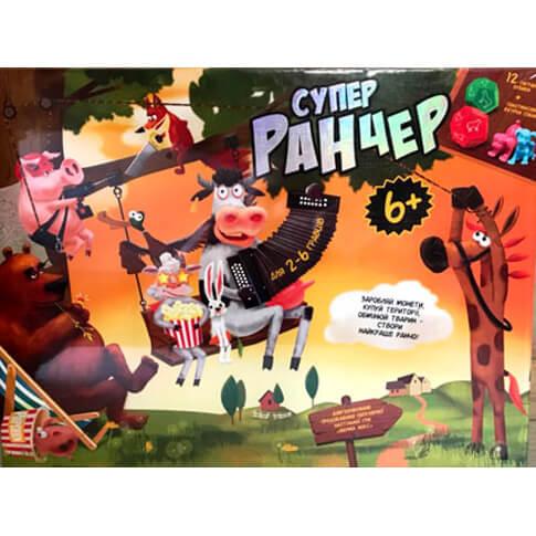 Настольная игра развлекательная Супер Ранчер Danko Toys G-SR-01-01U (31154735) Настольная игра развлекательная Супер Ранчер Danko Toys G-SR-01-01U (31154735)