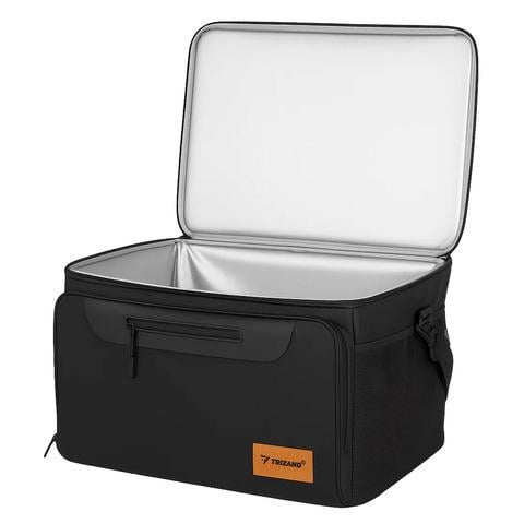 Термосумка туристична водонепроникна зі знімним ременем для їжі/напоїв 30 л Чорний - фото 5 Термосумка туристична водонепроникна зі знімним ременем для їжі/напоїв 30 л Чорний - фото 5