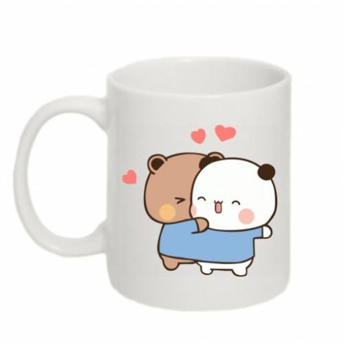 Чашка керамическая Bubu Dudu сouple 320 мл Белый (15762857-1-193925)