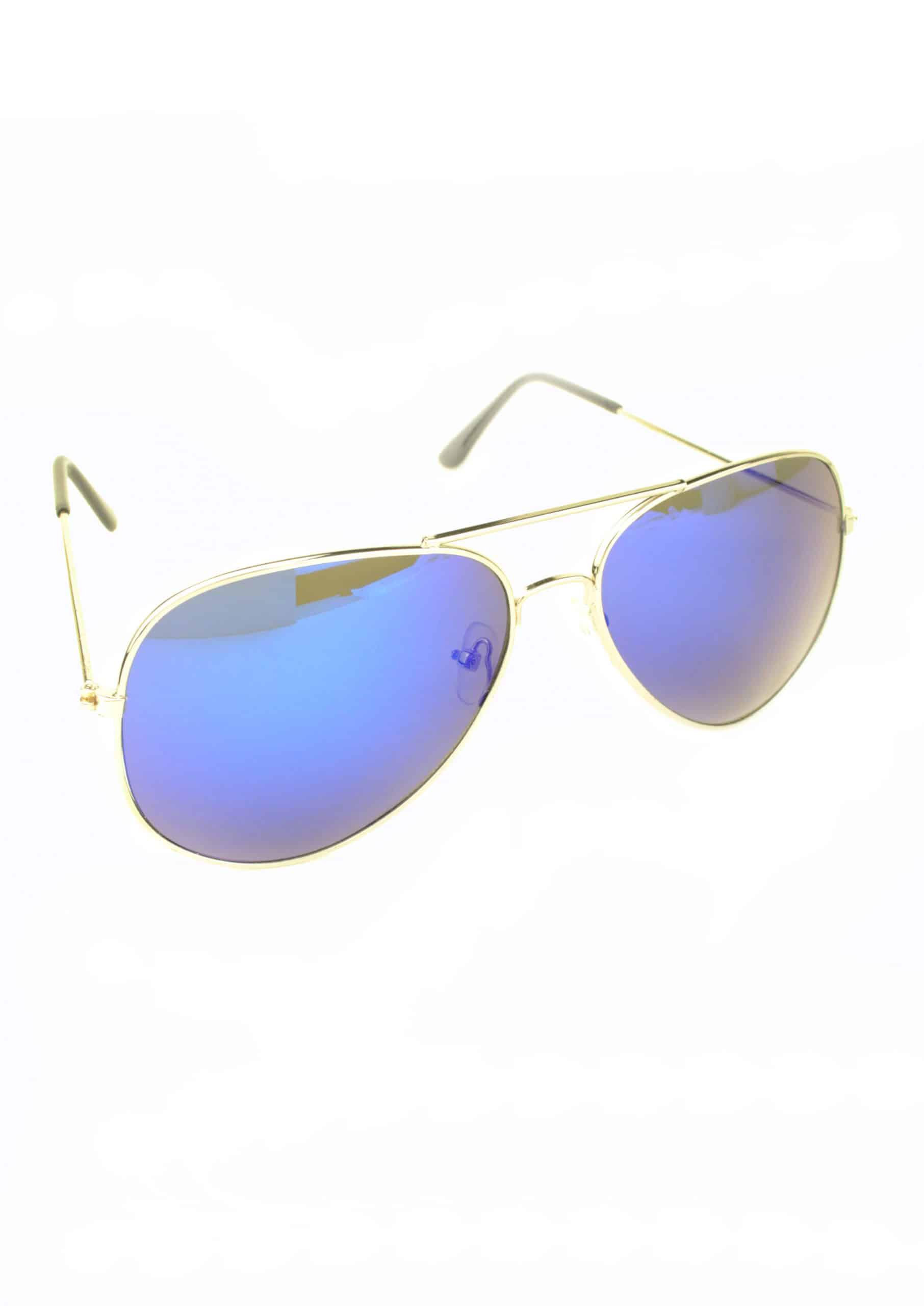 Очки солнцезащитные капли Синий (А - 130) - фото 2