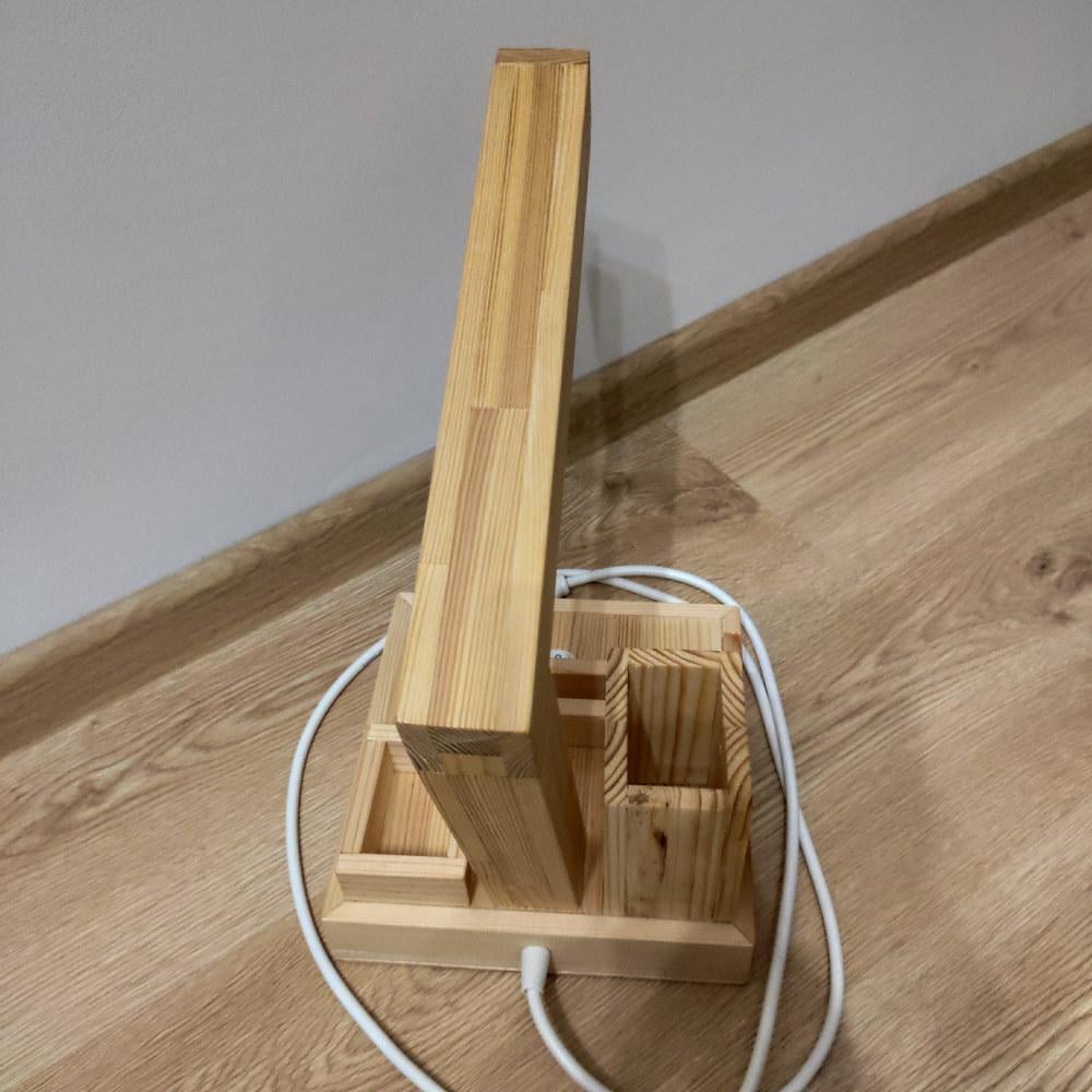 Настольная лампа для школьника деревянная (2089134879) - фото 2 Настольная лампа для школьника деревянная (2089134879) - фото 2