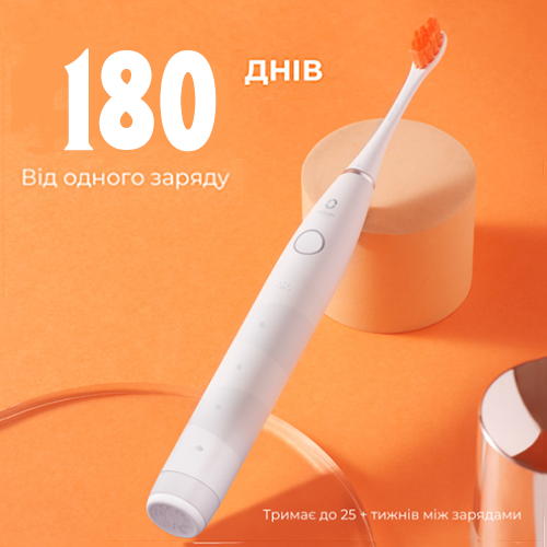 Електрична зубна щітка Oclean Flow Sonic Electric Toothbrush White (722) - фото 7 Електрична зубна щітка Oclean Flow Sonic Electric Toothbrush White (722) - фото 7