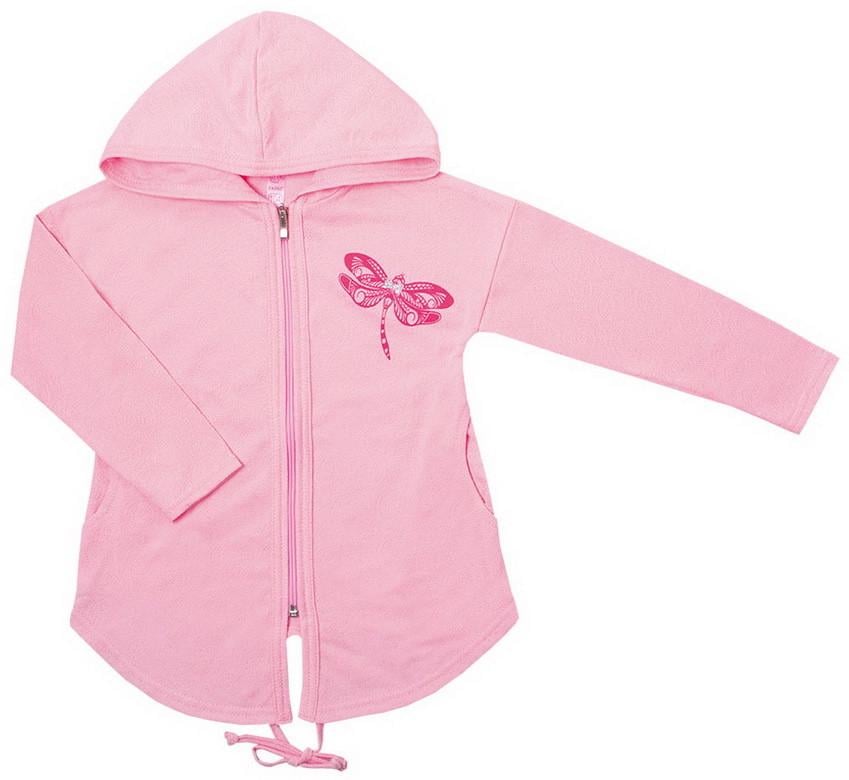 Кофта детская хлопковая для девочки на змейке Gabbi KR-19-21 Ажурная 116 см Розовый (11559) Кофта детская хлопковая для девочки на змейке Gabbi KR-19-21 Ажурная 116 см Розовый (11559)