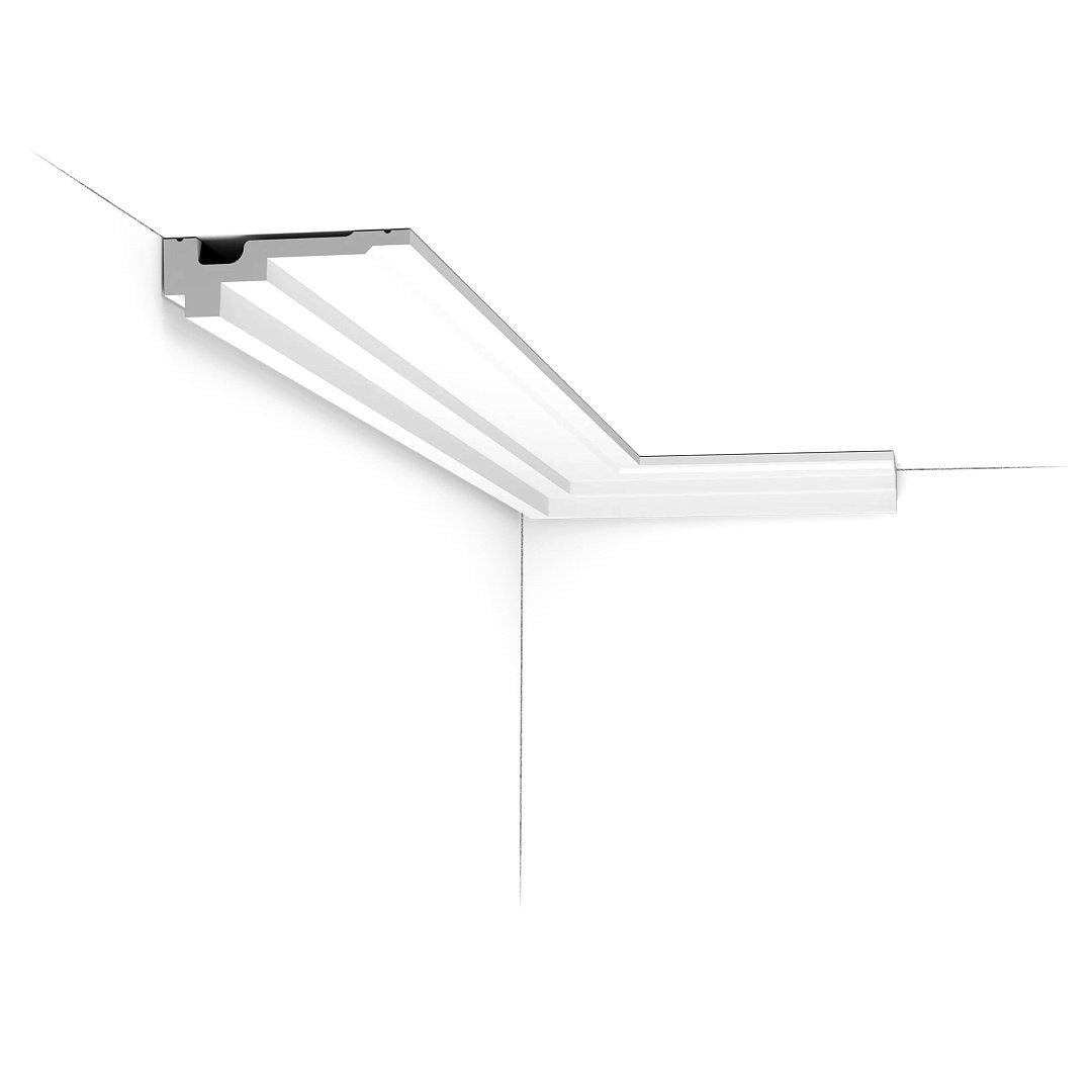 Карниз полиуретановый Orac Decor C355 жесткий 110х35x2000 мм (28952227)