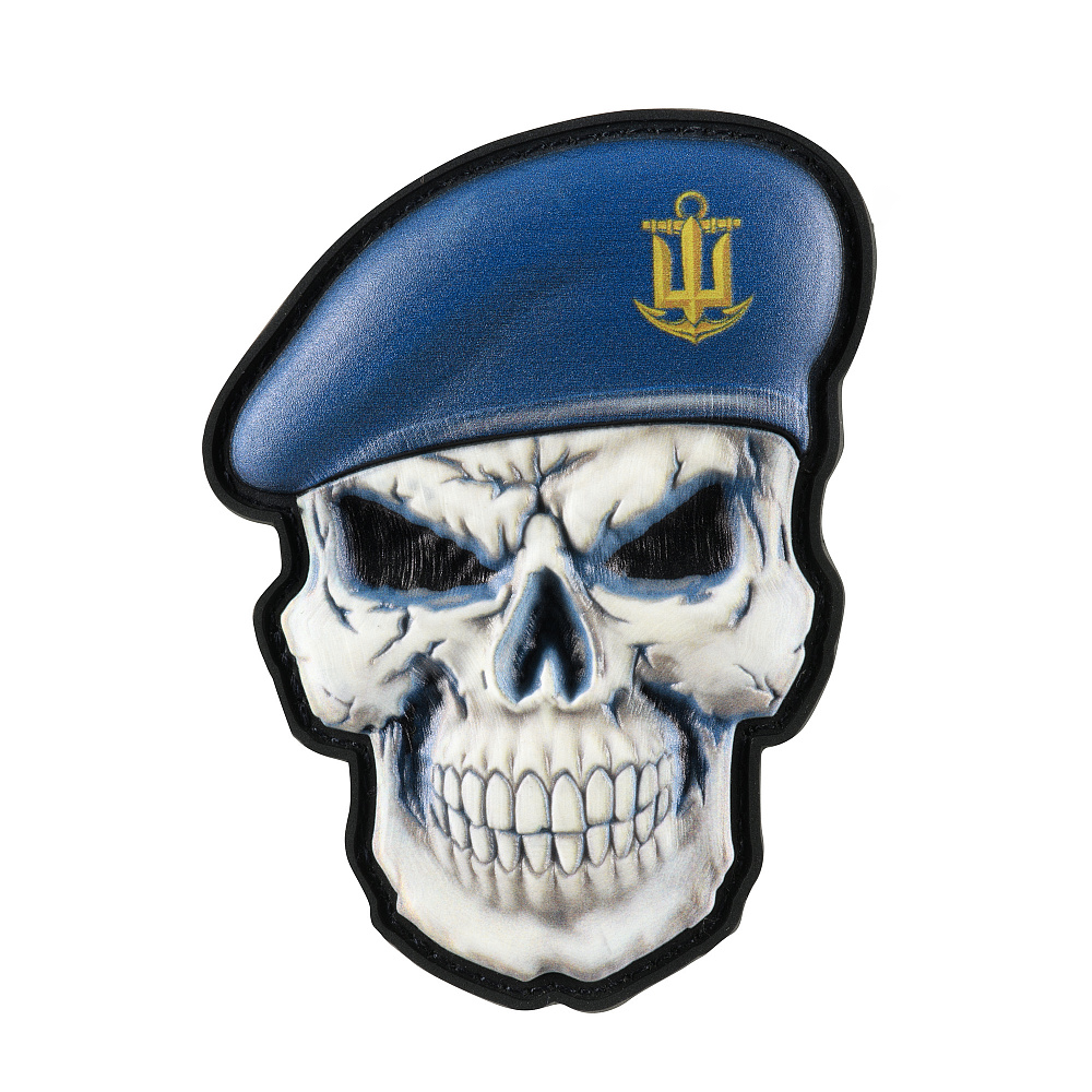 Нашивка M-Tac Череп в берете Общий ВМС