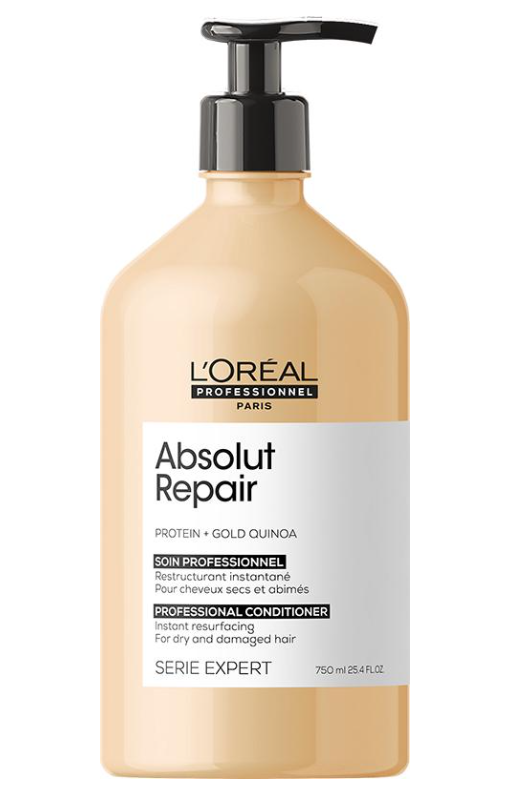 Кондиционер для восстановления поврежденных волос Absolu Repair Gold L'Oreal Professionnel Paris 750 мл (34849)