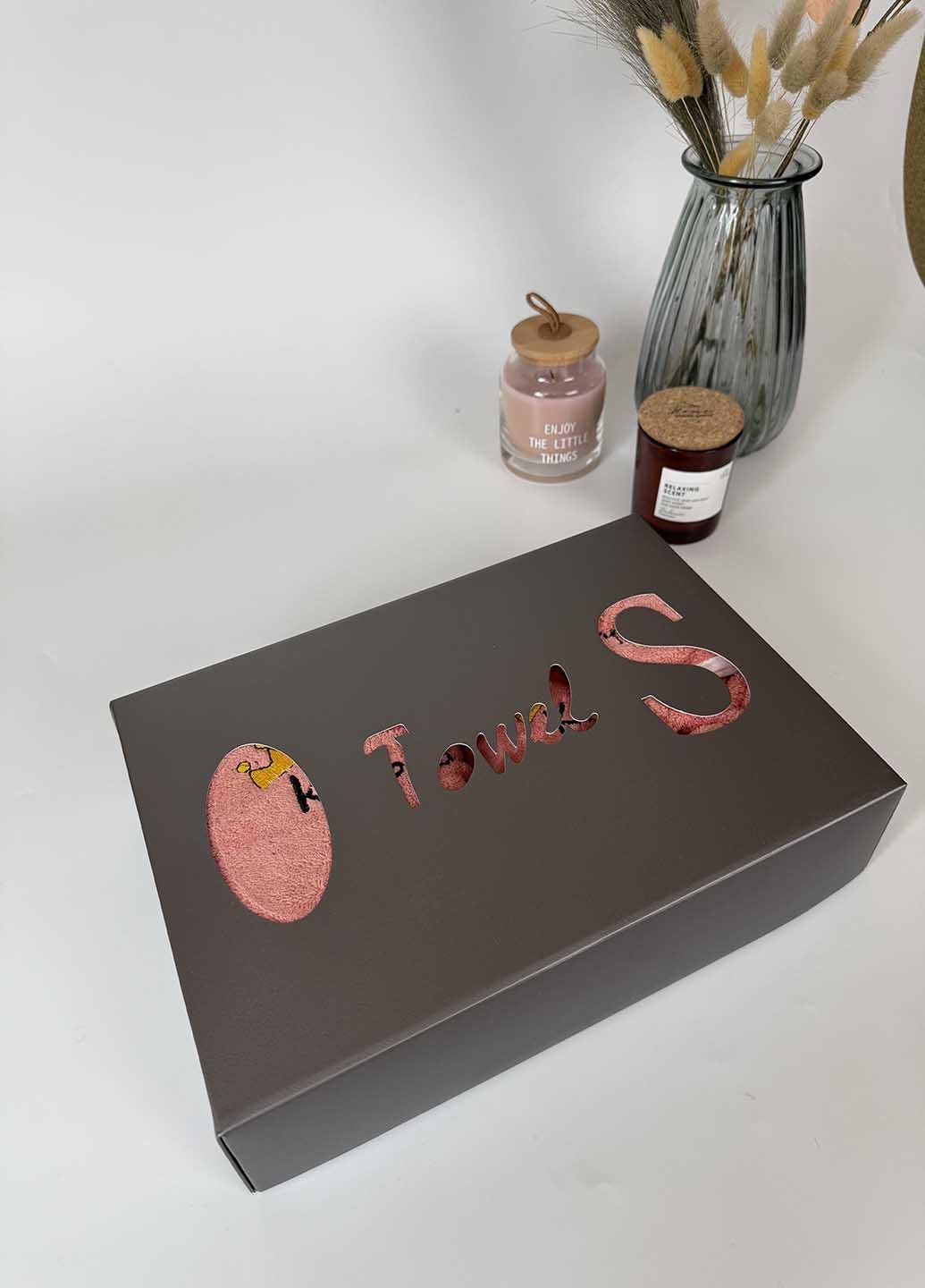 Подарочный набор полотенец из микрофибры Коралловый (53-2) - фото 5 Подарочный набор полотенец из микрофибры Коралловый (53-2) - фото 5