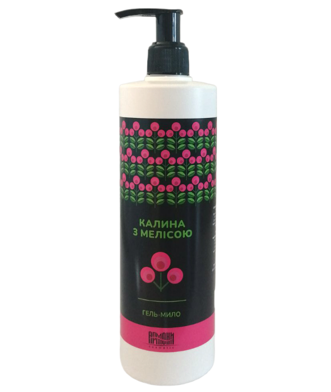 Гель-мыло жидкое АРМОНЫ Калина с Мелиссой 500 мл (13761)