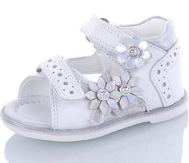 Кожаные босоножки Jong Golf M39-7 р. 22 Белый