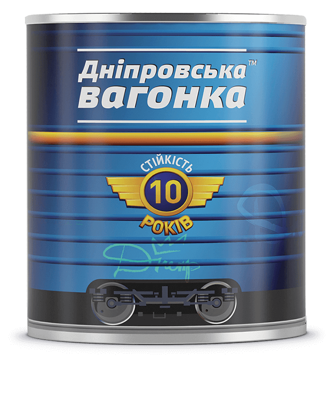 Емаль алкідна Дніпровська Вагонка ПФ-133 2,5 л Білий (2003850835)