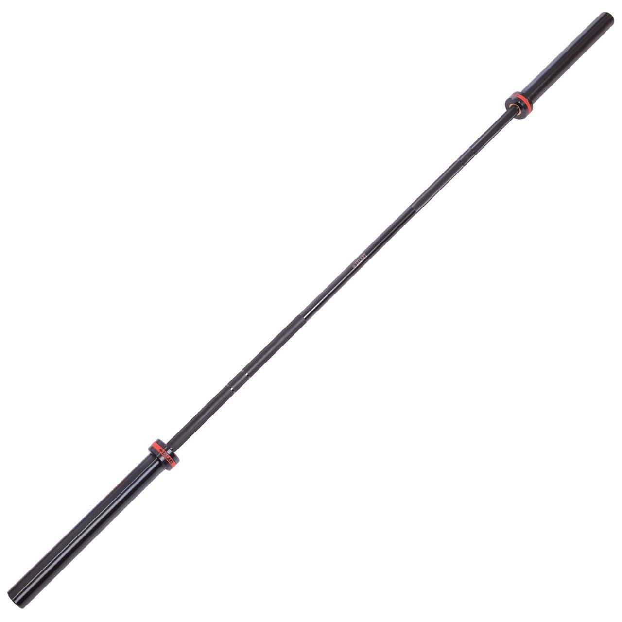 Гриф для штанги Zelart TA-7237 стальной олимпийский профессиональный прямой с подшипником 2,2 м ø50 мм (2532855080)