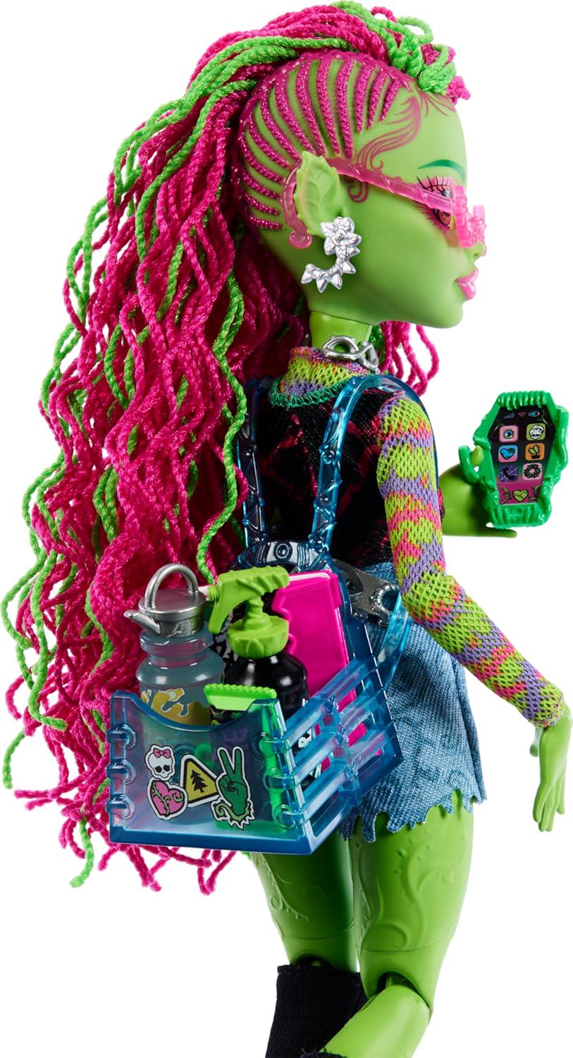 Лялька Monster High Venus McFlytrap Doll Faboolous Friends Mattel - фото 3