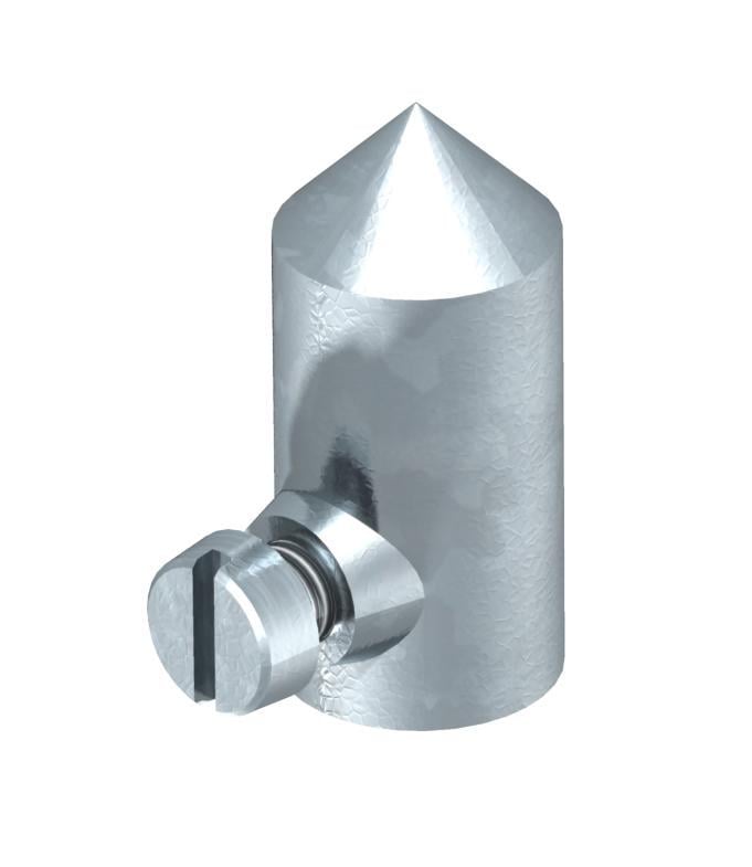 Наконечник молниеприемника OBO Bettermann ø 16x35 мм оцинкованная сталь с болтом М6x10 (5405068)