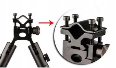 Сошки гвинтівкові Weaver/Picatinny з кріпленням на ствол і на планку 22 см - фото 5 Сошки гвинтівкові Weaver/Picatinny з кріпленням на ствол і на планку 22 см - фото 5