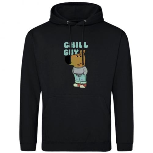 Худи мужское Чиловый парень S Черный (18693383-2-209480-S)