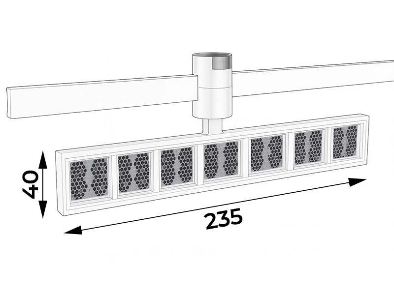 Светильник трековый светодиодный LEDUA AeroLine YZ1801 48V 12W 4000К 24° Черный (10238) - фото 3 Светильник трековый светодиодный LEDUA AeroLine YZ1801 48V 12W 4000К 24° Черный (10238) - фото 3