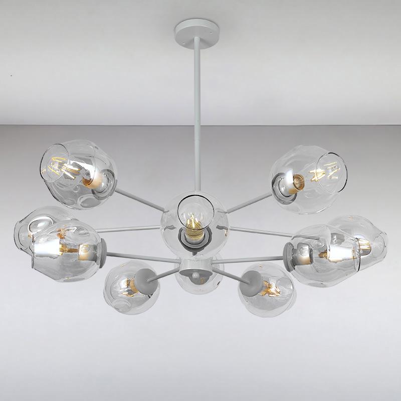 Люстра-молекула подвесная Light House LS-15178-10 Белый (8774)