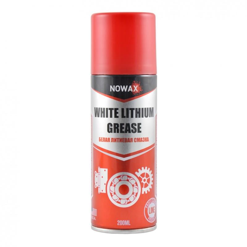 Белая литиевая смазка NOWAX White Lithium Grease 200 мл (NX20500)