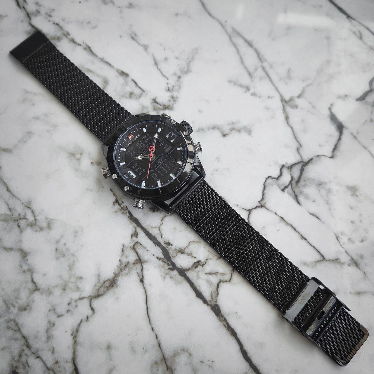 Чоловічий годинник Naviforce 9153 Black (0021) - фото 2