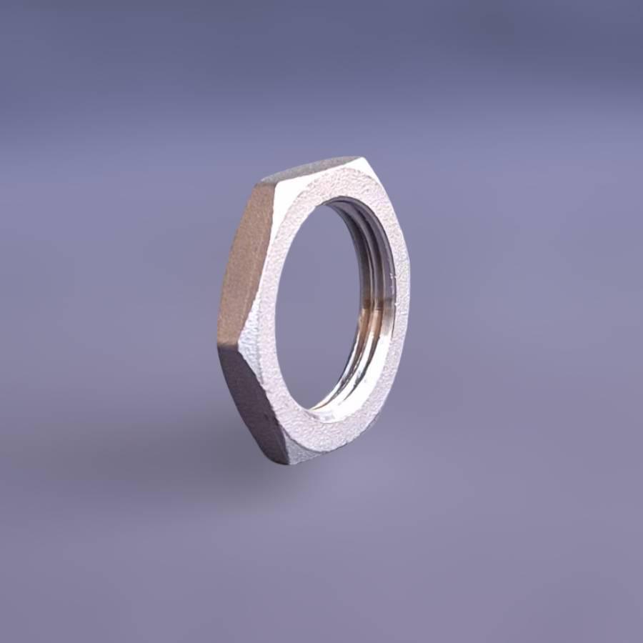 Контргайка нержавеющая муфтовая DN25 1" н/ж сталь AISI304 шестигранная резьба BSPP ГОСТ 8969-75 - фото 5 Контргайка нержавеющая муфтовая DN25 1" н/ж сталь AISI304 шестигранная резьба BSPP ГОСТ 8969-75 - фото 5