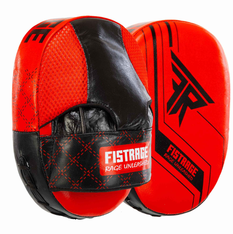 Лапа изогнутая кожаная FISTRAGE VL-4308 2 шт. Красный (28916307)