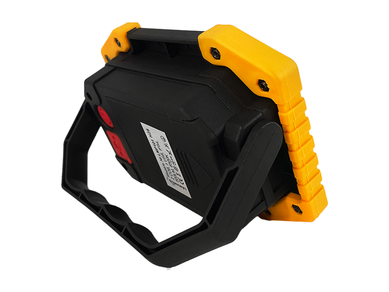 Прожектор Lemanso LED микро-USB и кнопка 10W 2COB 500 Lm 6500К IP54 Желто-черный (LMP101) - фото 2 Прожектор Lemanso LED микро-USB и кнопка 10W 2COB 500 Lm 6500К IP54 Желто-черный (LMP101) - фото 2