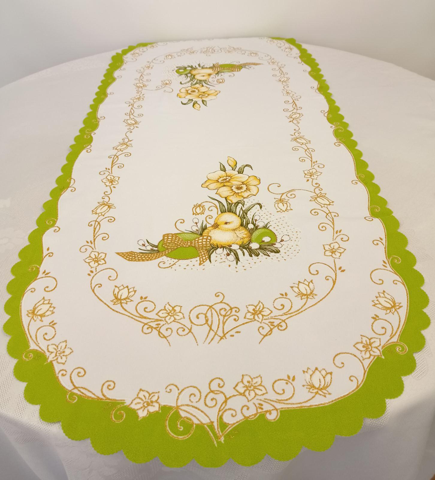 Дорожка пасхальная 50x110 см OV Golden Easter Olive (CN14635)