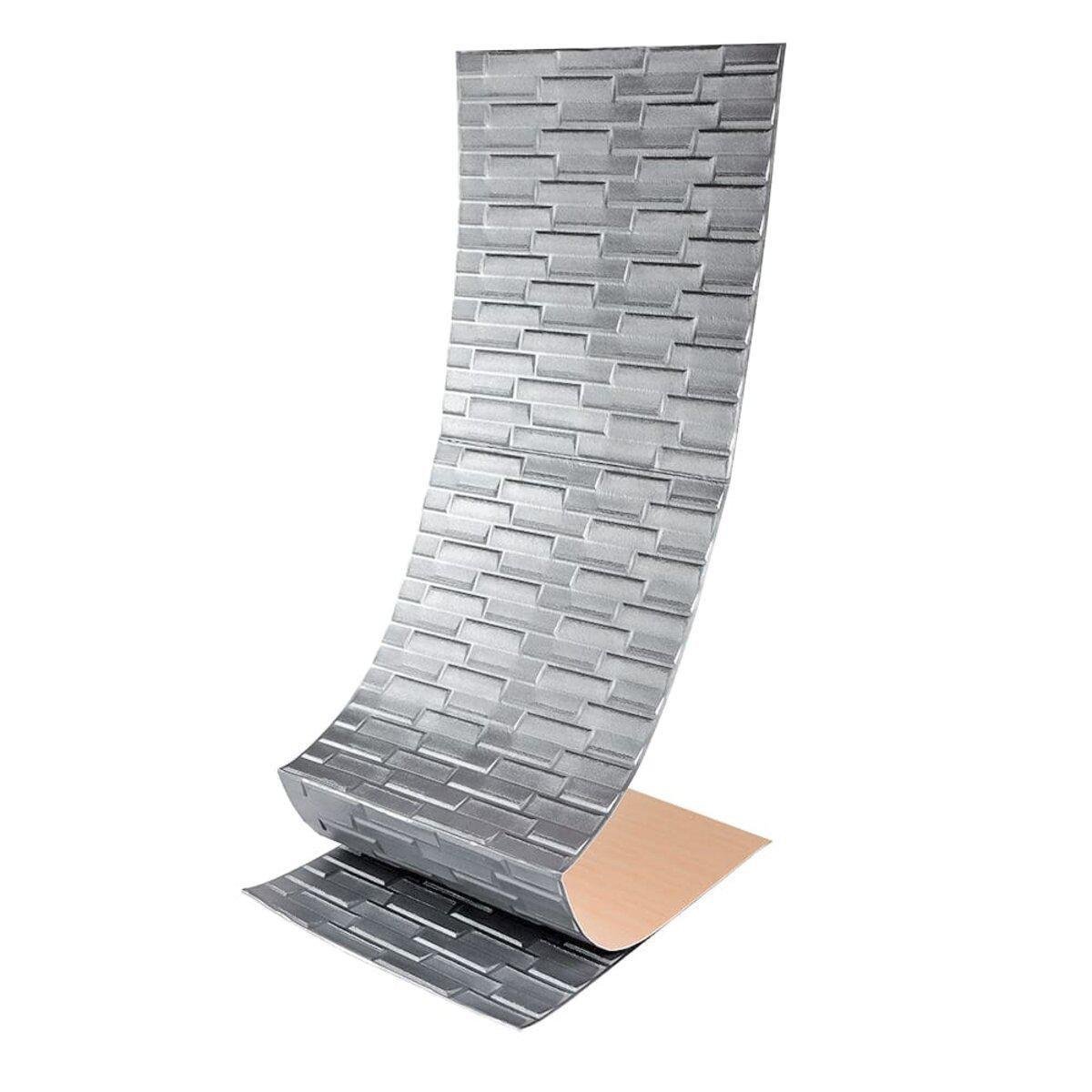 3D-панель самоклеящаяся 1960x700x5 мм Серебристый (SW-00001365)