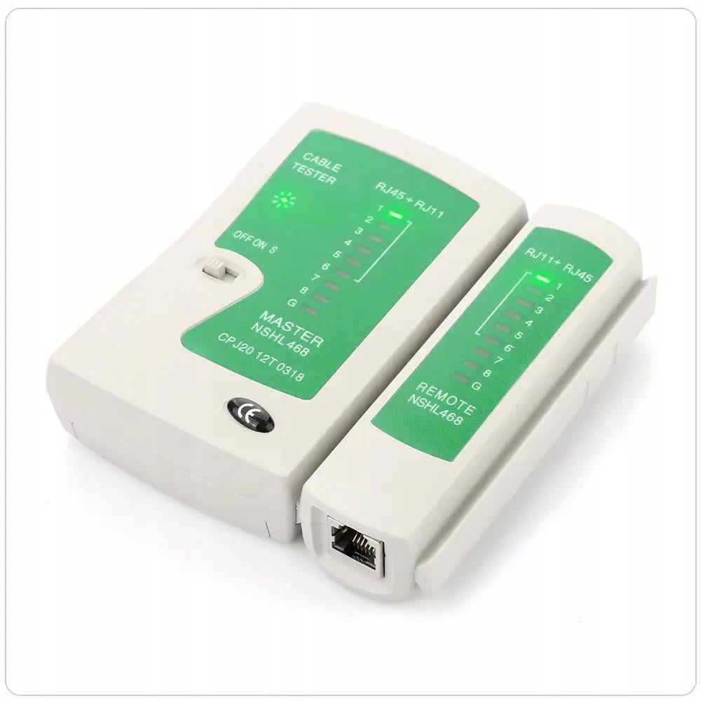 Набір мережевика 005427 для обтиску/тестування/монтажу крученої пари (11563166179) - фото 4 Набір мережевика 005427 для обтиску/тестування/монтажу крученої пари (11563166179) - фото 4