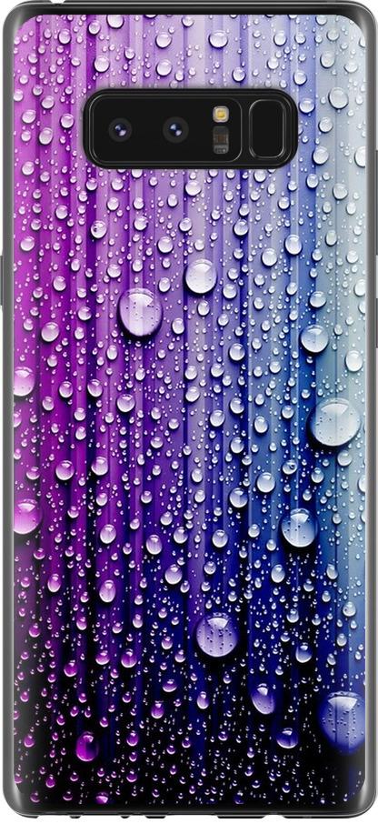 Чехол на Samsung Galaxy Note 8 Капли воды (3351u-1020-42517)