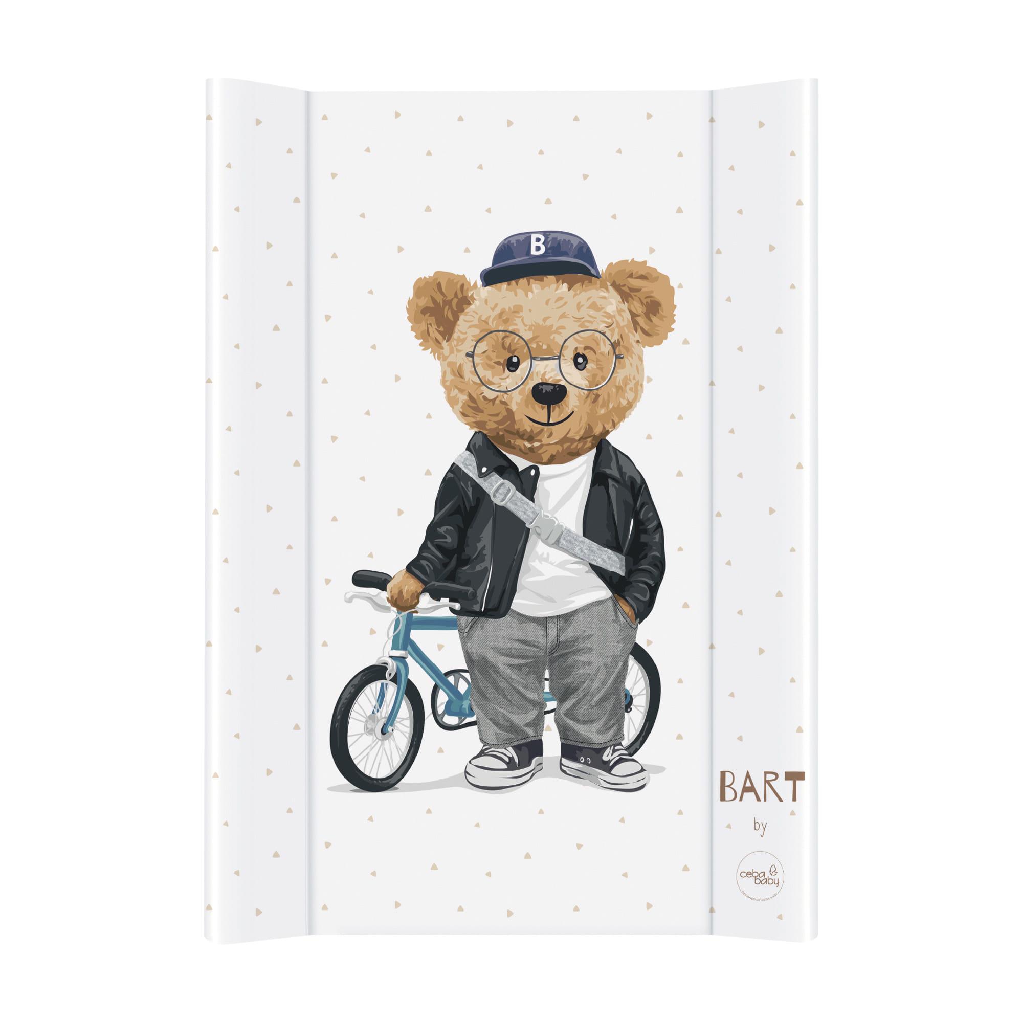 Пеленальная доска Ceba Baby 70x50x3 см на кровать Fluffy Puffy Bart 120x60 см (W-203-132-686)